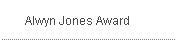 Alwyn Jones Award